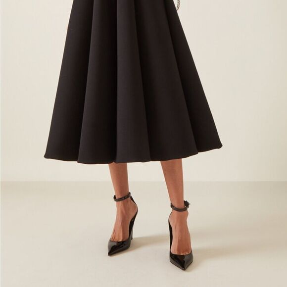 Valentino Garavani V Logo 105 Lockette Wedge Pump size 39 - Picture 3 of 16